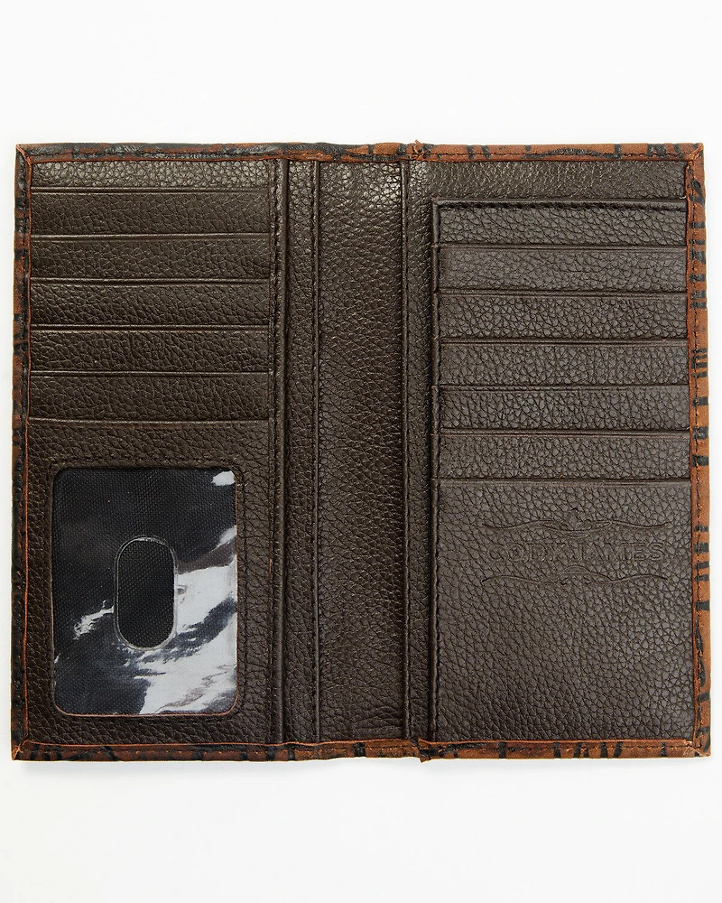 Cody James Men's Textured Leather Rodeo Wallet