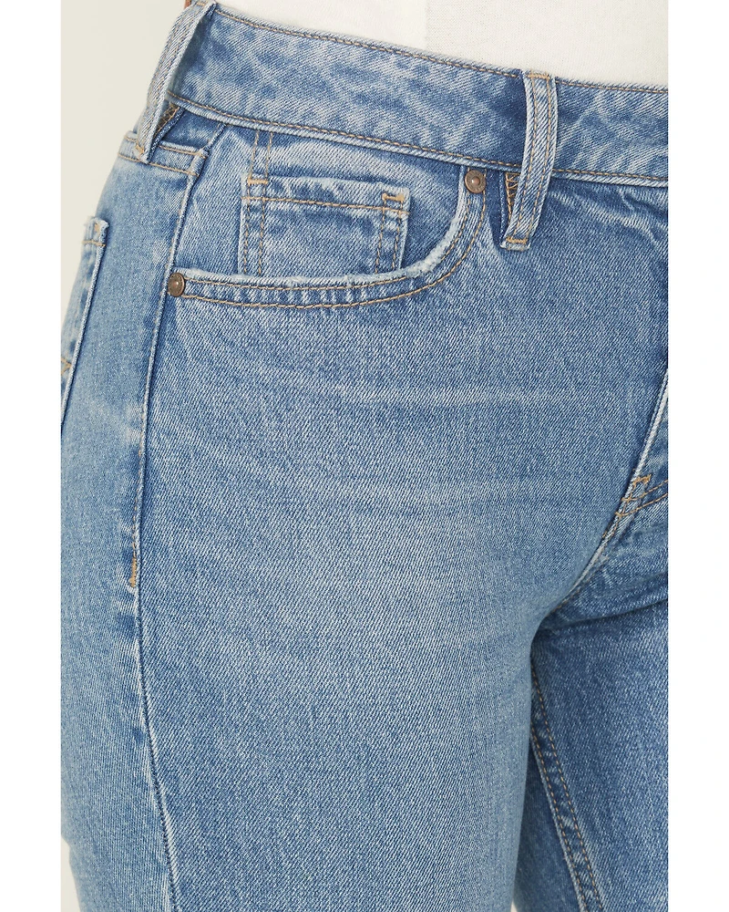 Shyanne Women's Georgia High Rise Bootcut Stretch Denim Jeans