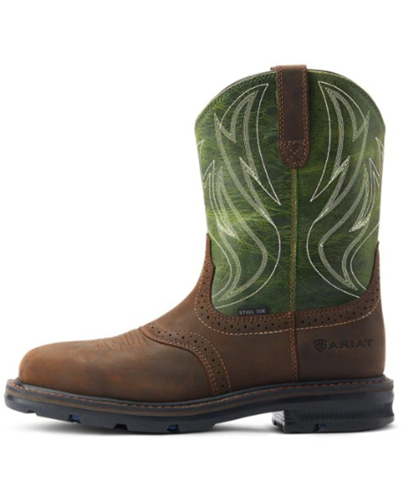 Ariat Men's Sierra Shock Shield Western Boots - Steel Toe