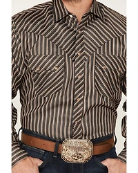 Reisistol Men's Quinton Stripe Snap Western Shirt
