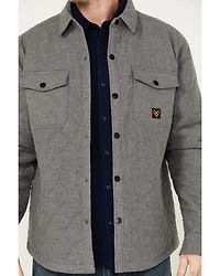 Hawx Men's Quilted Flannel Shirt Jacket