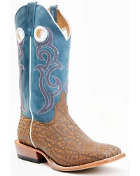 HorsePower Men's Sugared Western Boots - Broad Square Toe