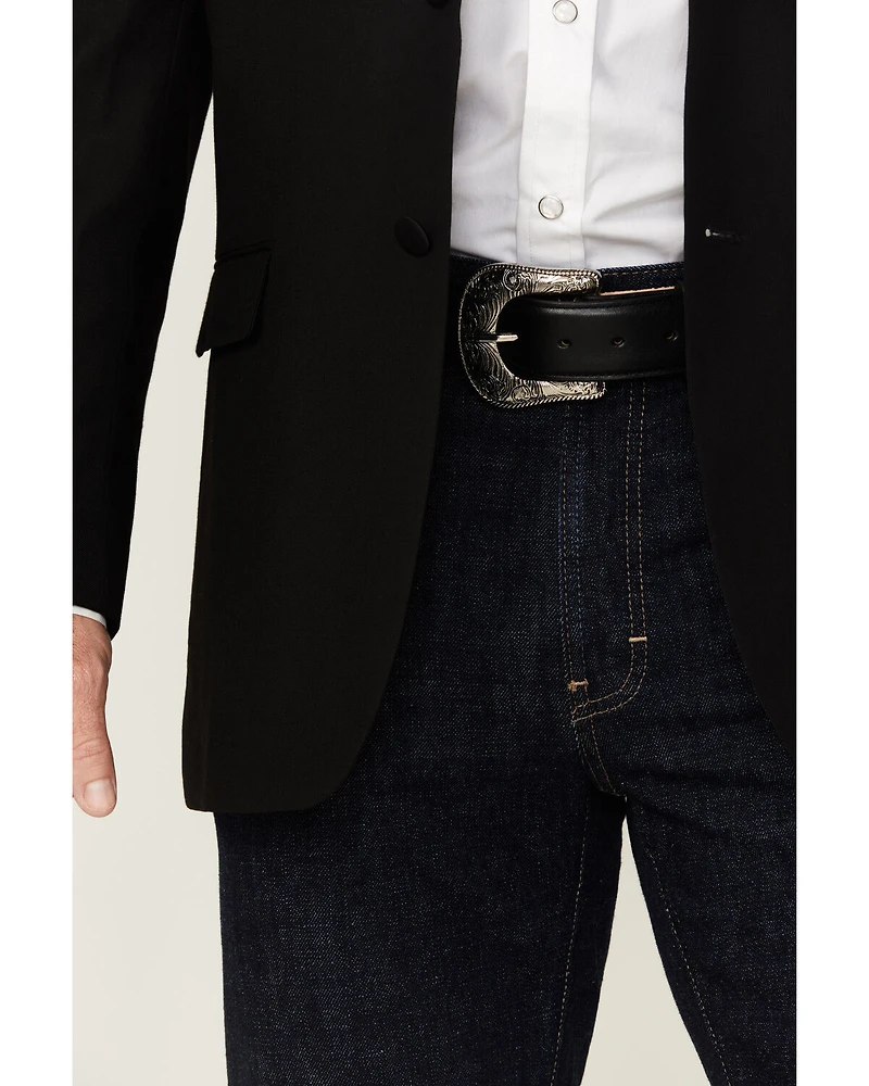 Cody James Black 1978™ Men's Smooth Leather Belt