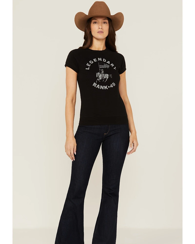 RANK 45® Women's Legendary Graphic Raglan Tee
