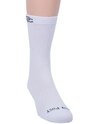 Dan Post Men's Lites Crew White Socks - 7 to 10