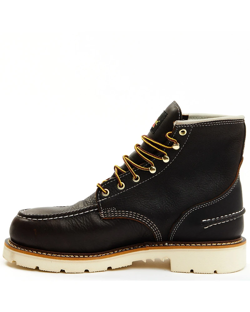 Thorogood Men's Boot Barn Exclusive 6" Waterproof Lace-Up Work Boots - Moc Soft Toe