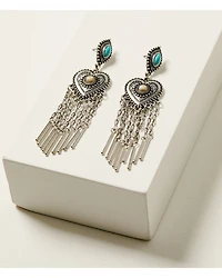 Shyanne Women's Heart Fringe Earrings