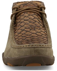 Twisted X Men's Exotic Seabass Chukka UltraLite X™ Driving Shoes - Moc Toe