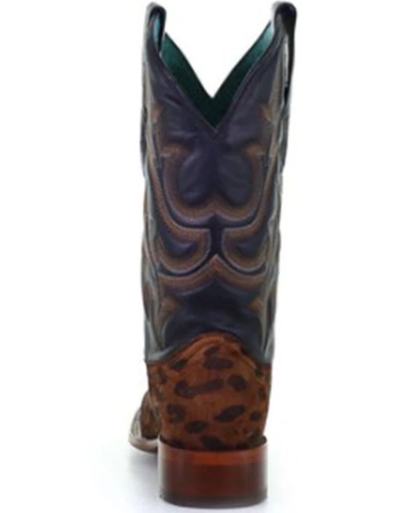 Corral Women's Embroidered Western Boots - Broad Square Toe