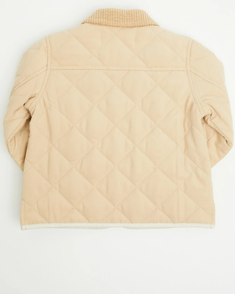 Shyanne Toddler Girls' Lilbet Quilted Concho Snap Jacket