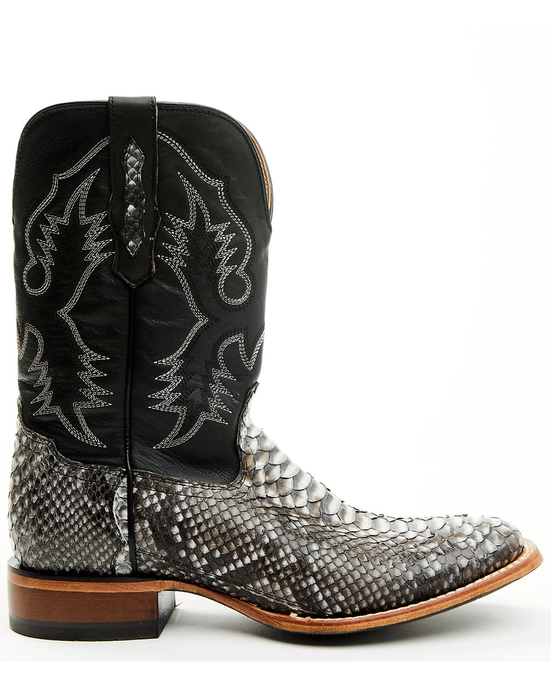 Cody James Men's Exotic Python Nevado Western Boots - Broad Square Toe