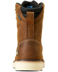 Ariat Men's Rebar Lift 8" Waterproof Lace-Up Work Boots - Moc Toe