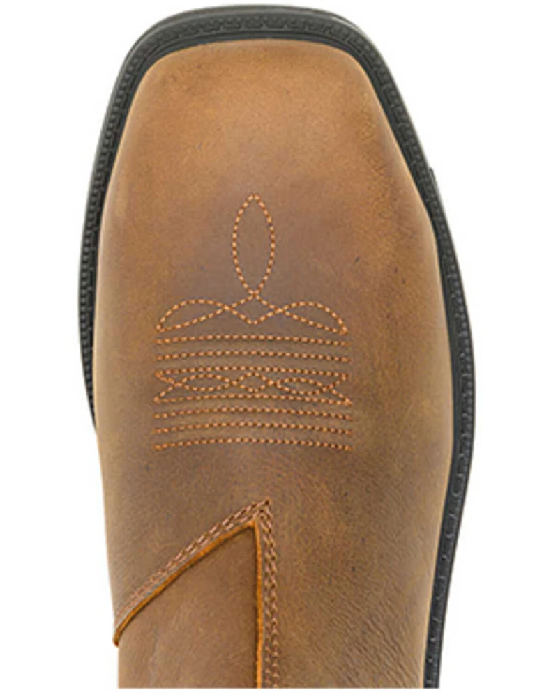 Wolverine Men's Rancher Level Chelsea Slip-On Work Boots - Steel Toe