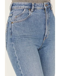 Rolla's Women's Medium Wash High Rise Cyprus Dusters Straight Jeans