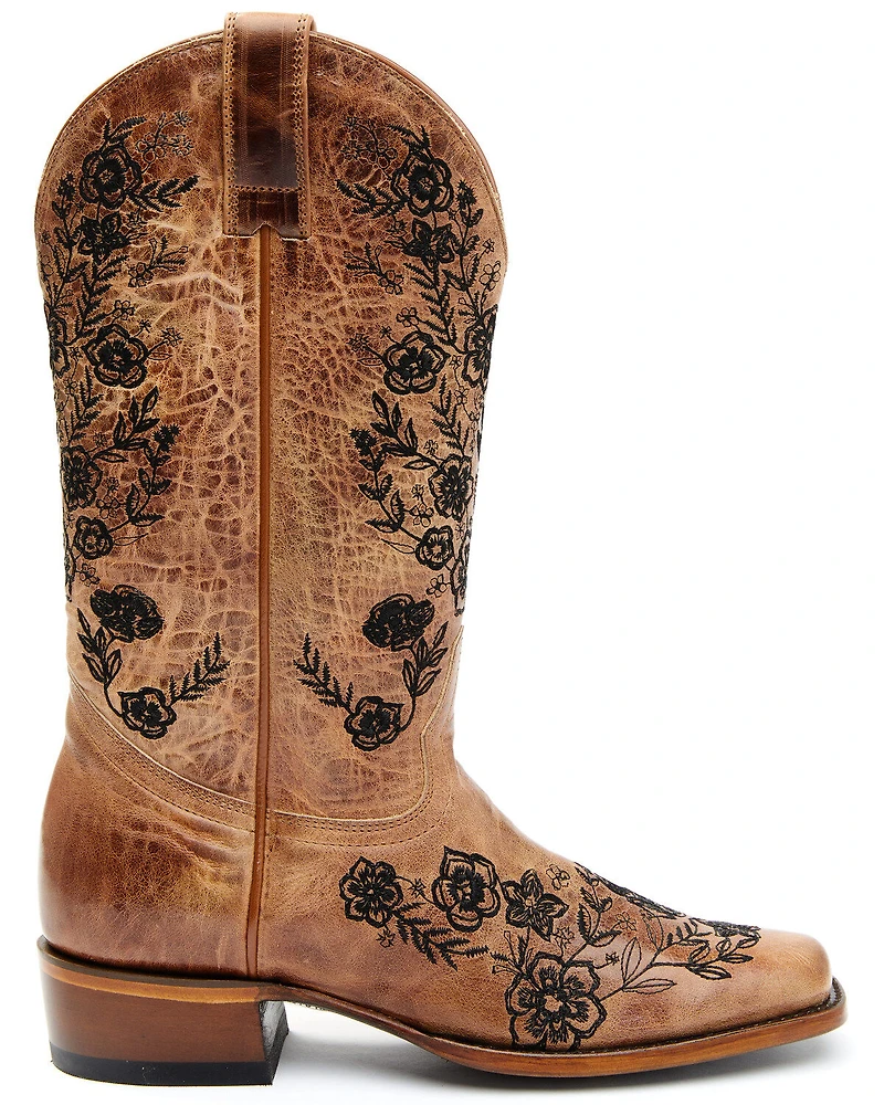 Shyanne Women's Wildflower Western Boots - Square Toe