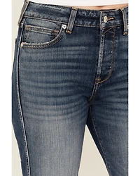 Ariat Women's Bridle Dark Wash High Rise Slim Straight Stretch Denim Jeans