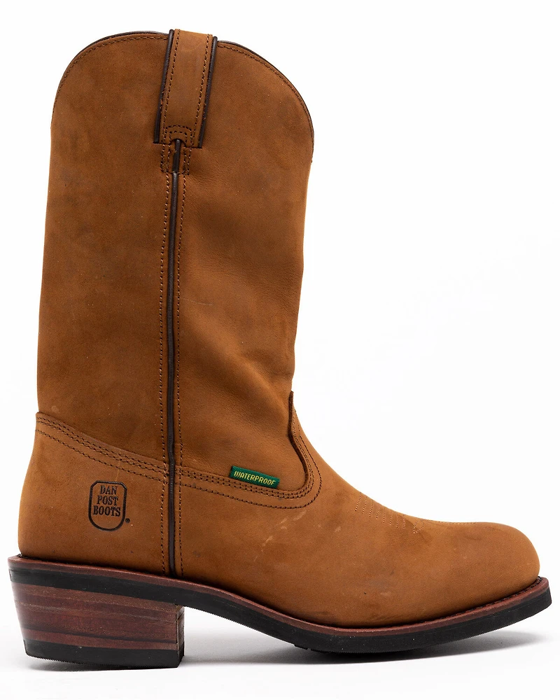 Dan Post Men's Albuquerque Waterproof Western Work Boots - Soft Toe