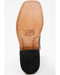 Horse Power Men's Coco Caiman Print Western Boots - Broad Square Toe
