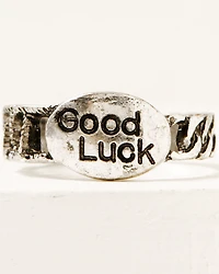 Shyanne Women's Heart Cross Ring Set