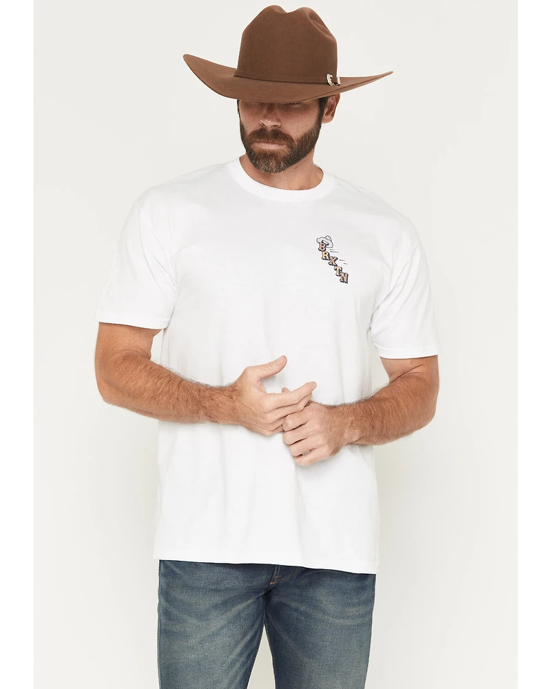 Brixton Men's Buck Club Short Sleeve Graphic T-Shirt