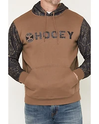 Hooey Men's Legendary Southwestern Sleeve Block Hooded Sweatshirt