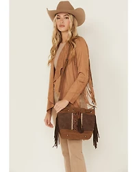 Wrangler Women's Boot Barn Exclusive Braided Tote Bag