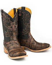 Tin Haul Men's Keep Out Western Boots - Broad Square Toe