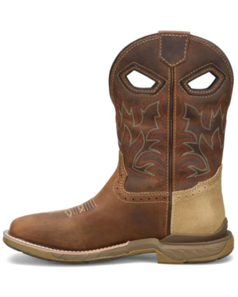 Double H Men's Veil Roper Western Boots - Broad Square Toe