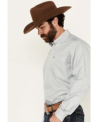 Cinch Men's Micro Striped Long Sleeve Button-Down Western Shirt