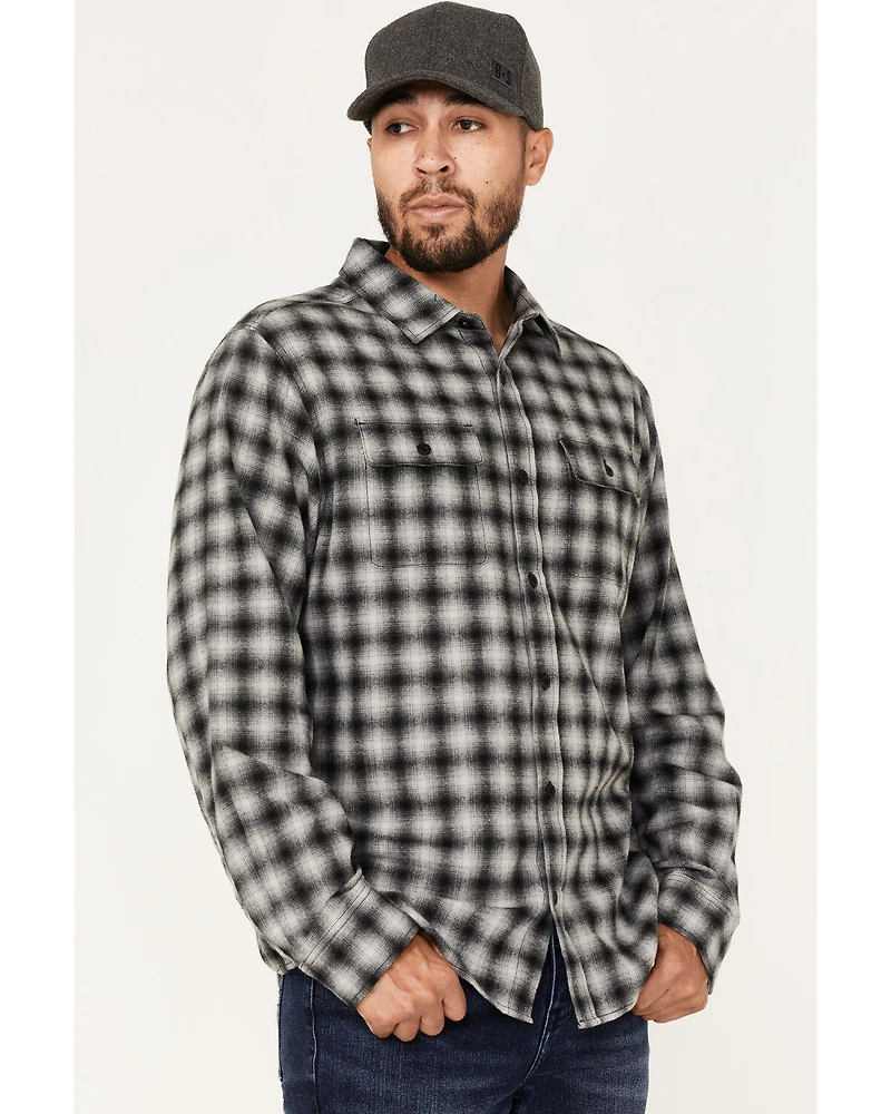 Brothers and Sons Men's Everyday Plaid Button Down Western Flannel Shirt