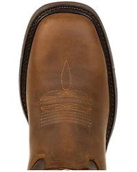 Rocky Men's Ride FLX Waterproof Pull On Western Boot - Square Toe