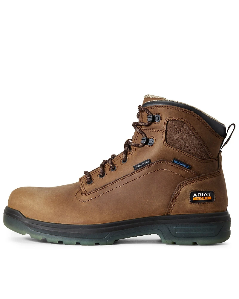 Ariat Men's Turbo Waterproof Work Boots - Carbon Toe