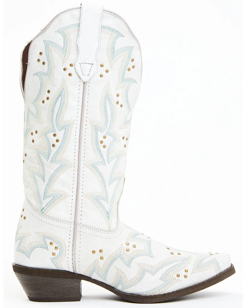 Laredo Women's Adrian Wide Calf Western Boots - Snip Toe
