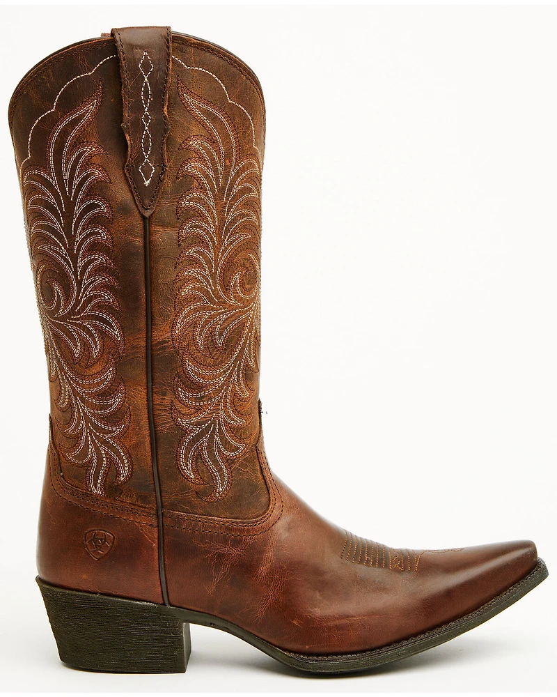 Ariat Women's Heritage X StretchFit Western Boots - Snip Toe