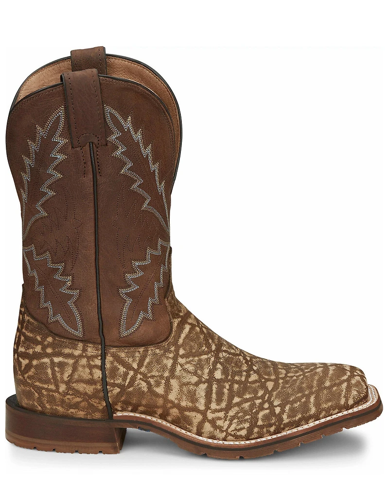 Tony Lama Men's Bowie Western Boots - Broad Square Toe