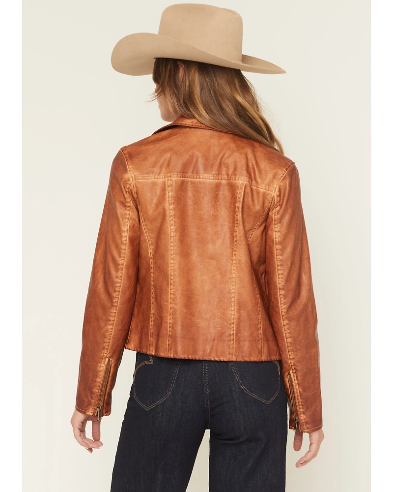 Stoosh Women's Leather Jacket