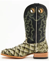 Cody James Men's Malaga Exotic Pirarucu Western Boots - Broad Square Toe