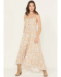 Idyllwind Women's Sugarland Printed High-Low Maxi Dress