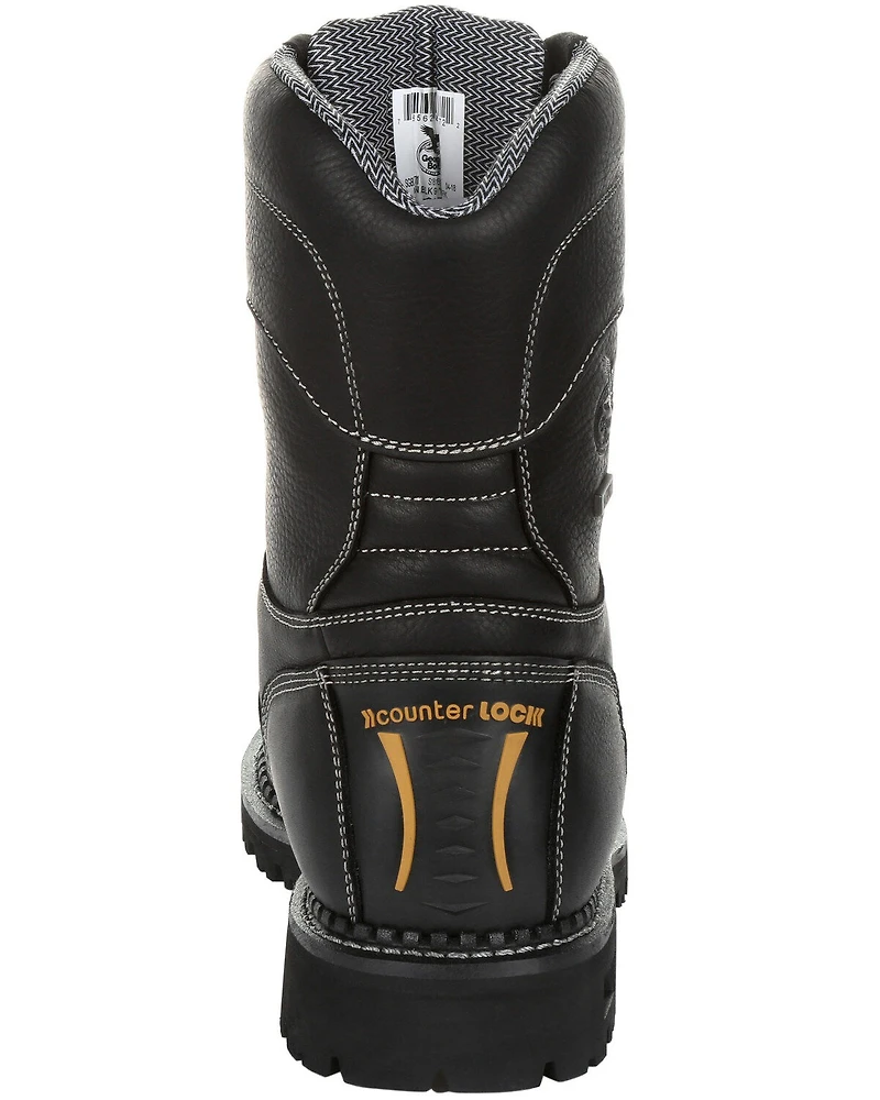 Georgia Boot Men's Amp LT Waterproof Logger Boots - Soft Toe