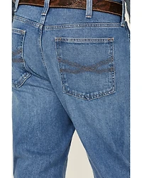 Blue Ranchwear Men's Bronc Rider Wash Dillon Regular Straight Denim Jeans