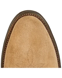 Tony Lama Men's Plano Suede Western Boots - Round Toe