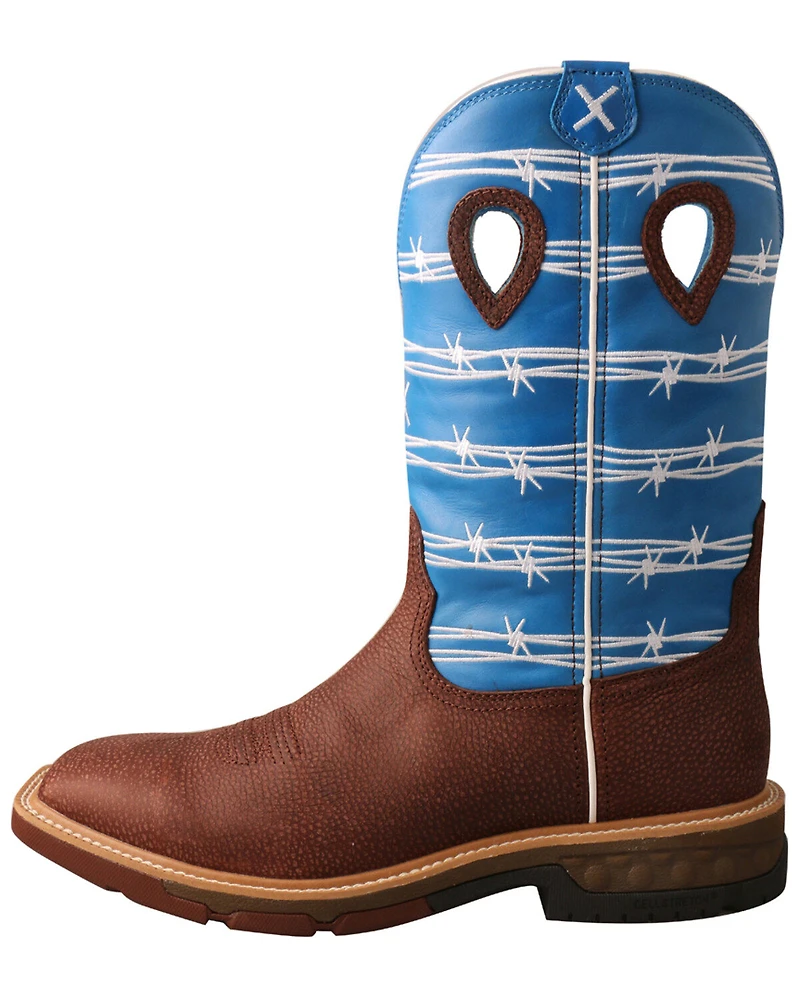 Twisted X Men's CellStretch Western Work Boots - Alloy Toe