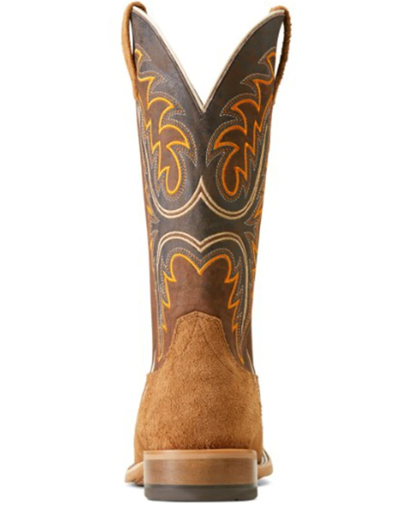Ariat Men's Brushrider Western Performance Boots - Broad Square Toe