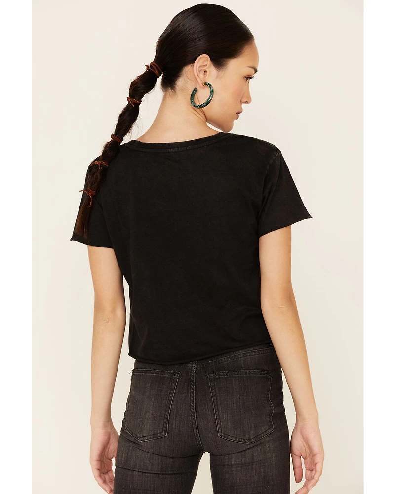 Country Deep Women's Acid Washed Desperado Graphic Tee