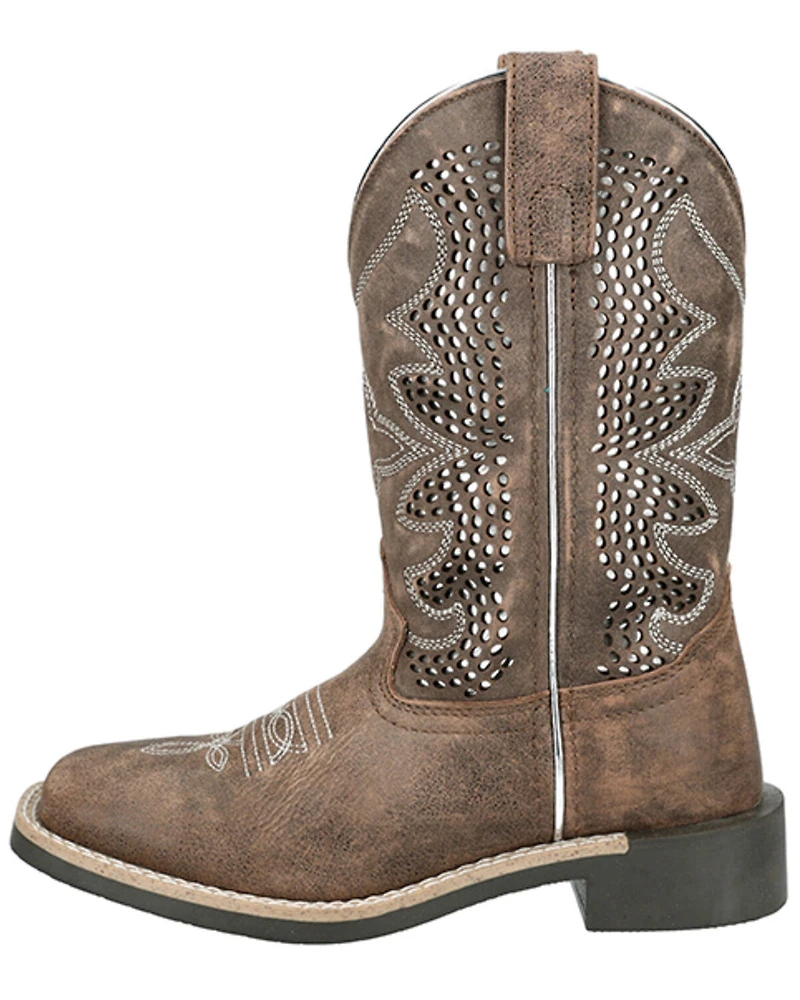 Smoky Mountain Little Girls' Willow Western Boots
