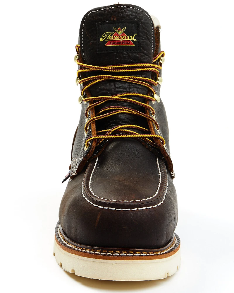 Thorogood Men's Boot Barn Exclusive Briar Pitstop 6" Work - Steel Toe