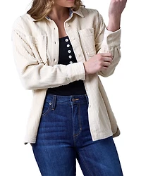 Kimes Ranch Women's Luna Corduroy Long Sleeve Button-Down Western Shirt