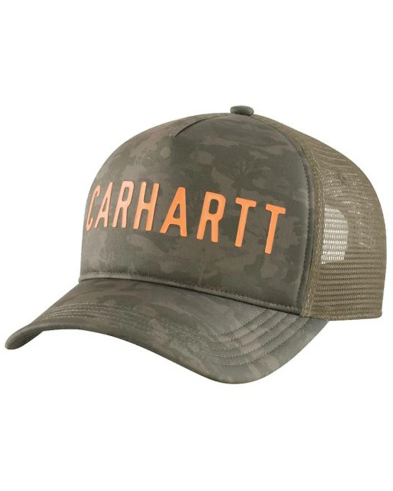 Carhartt Men's Camo Logo Ball Cap