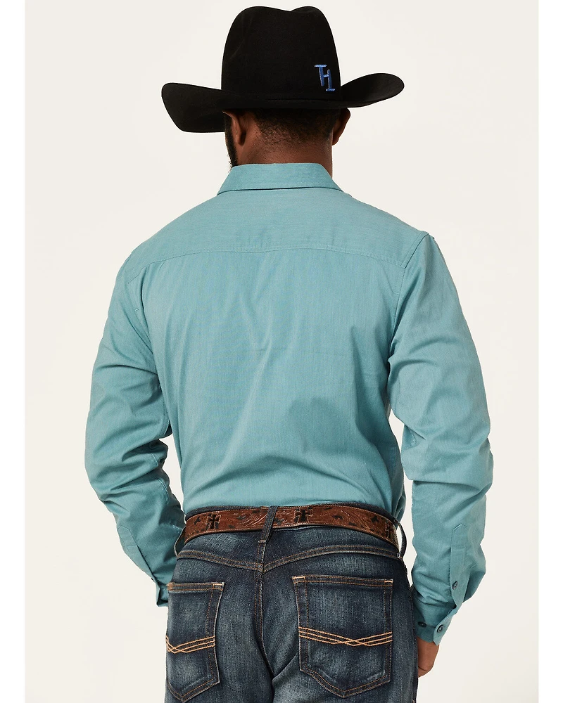 Kimes Ranch Men's Linville Coolmax Button-Down Western Shirt