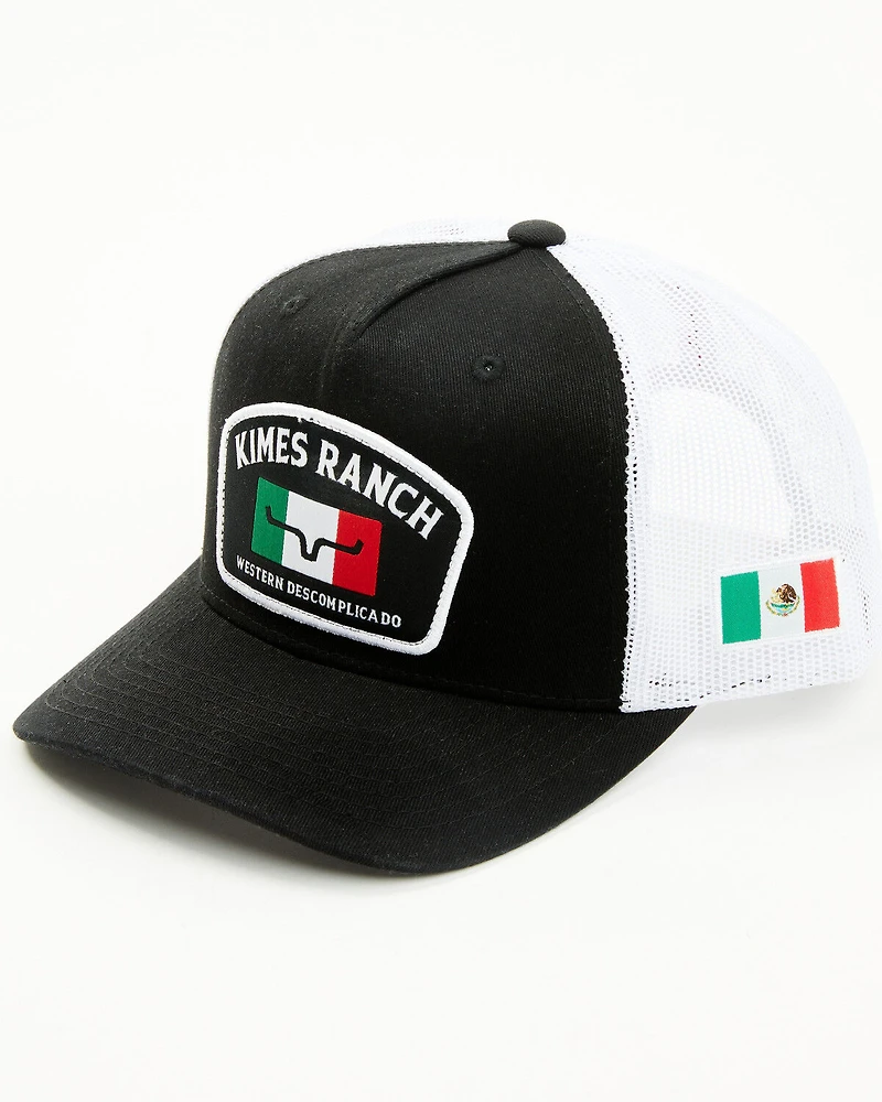 Kimes Ranch Men's Mexico Logo Patch Ball Cap